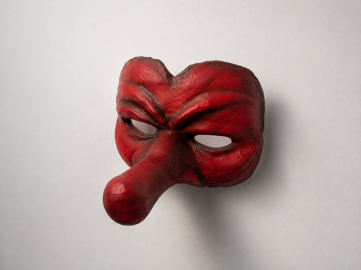 Red mask