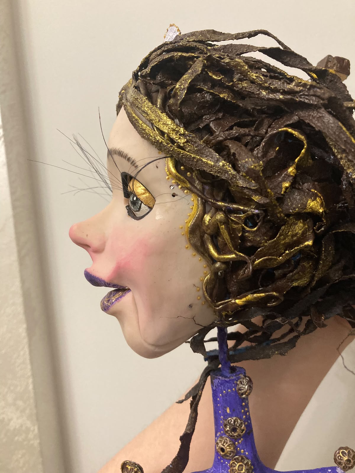 Golden headdress