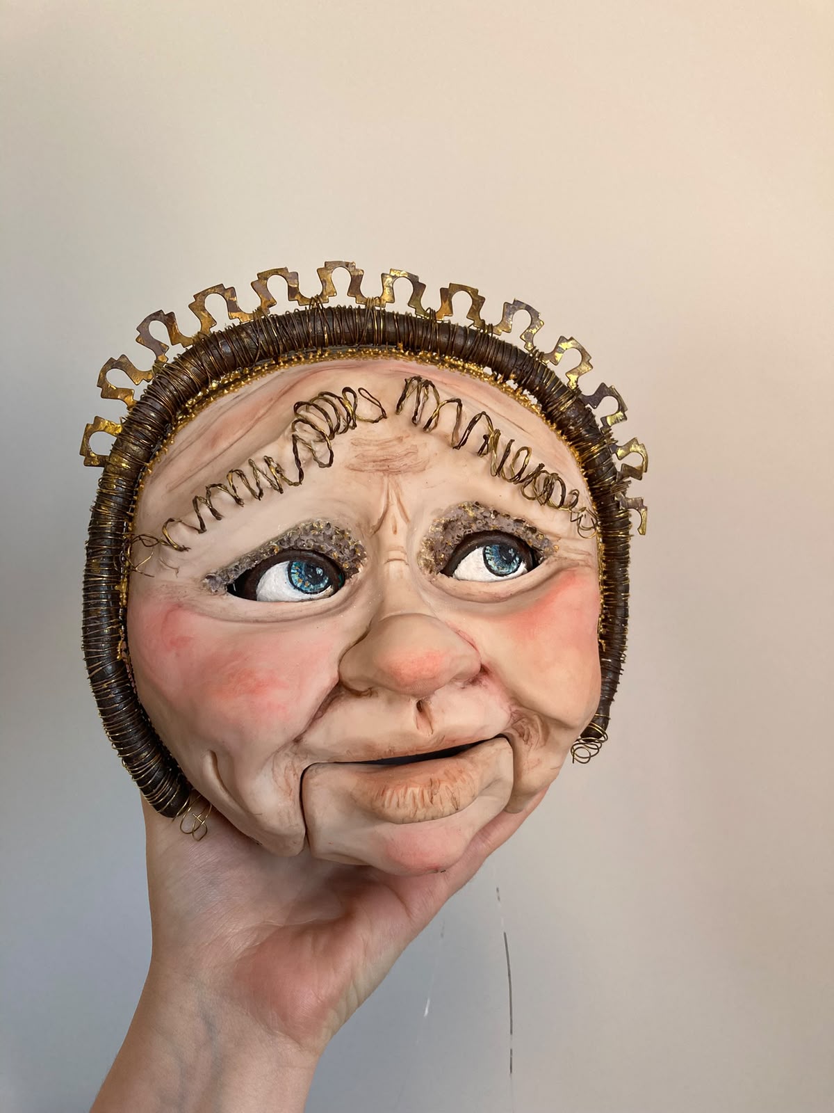 Old woman mask