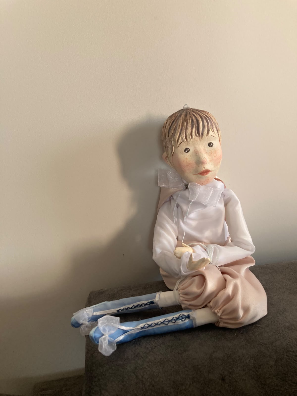 Seated boy